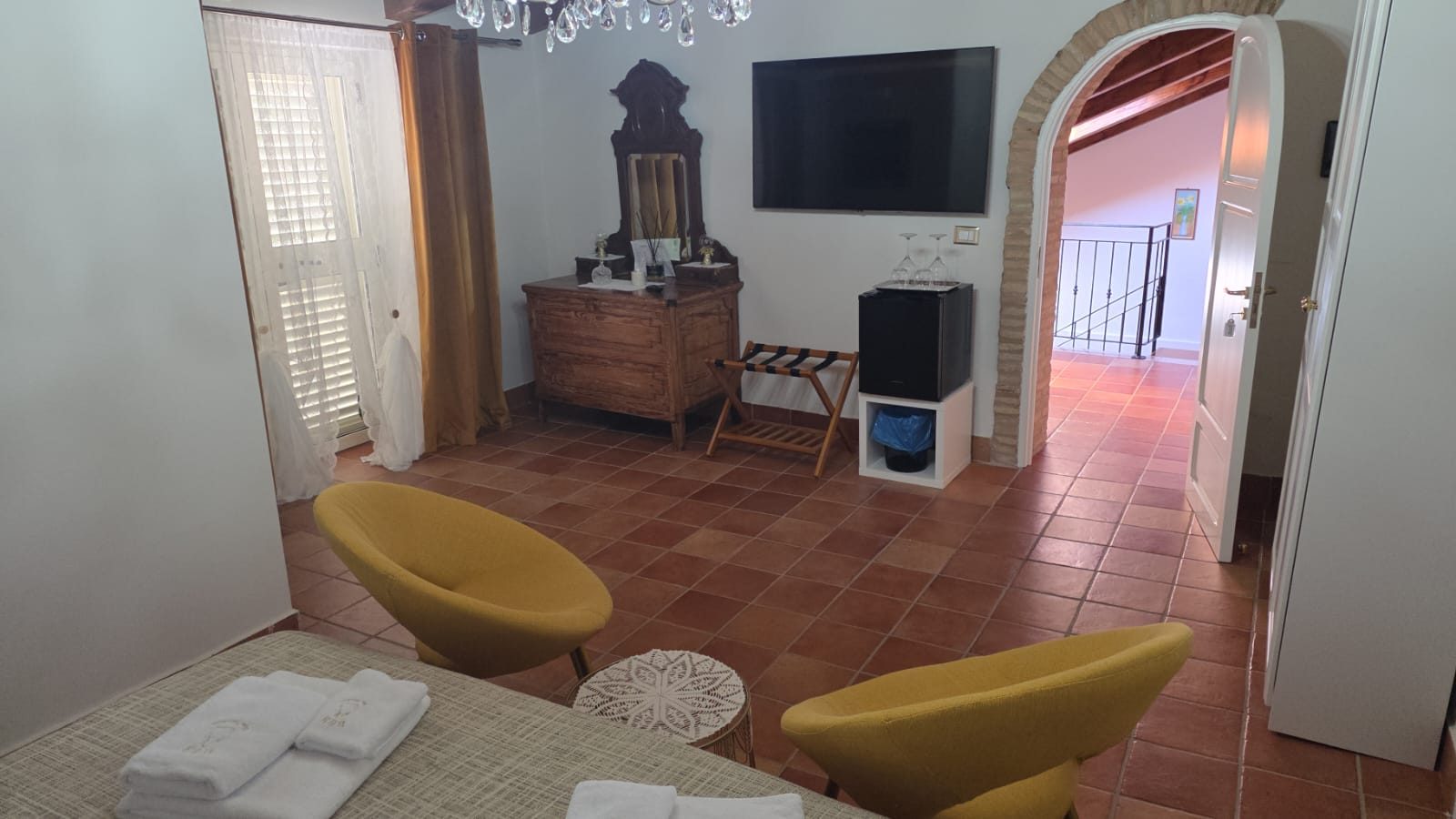 Suite Imperiale — la zona living