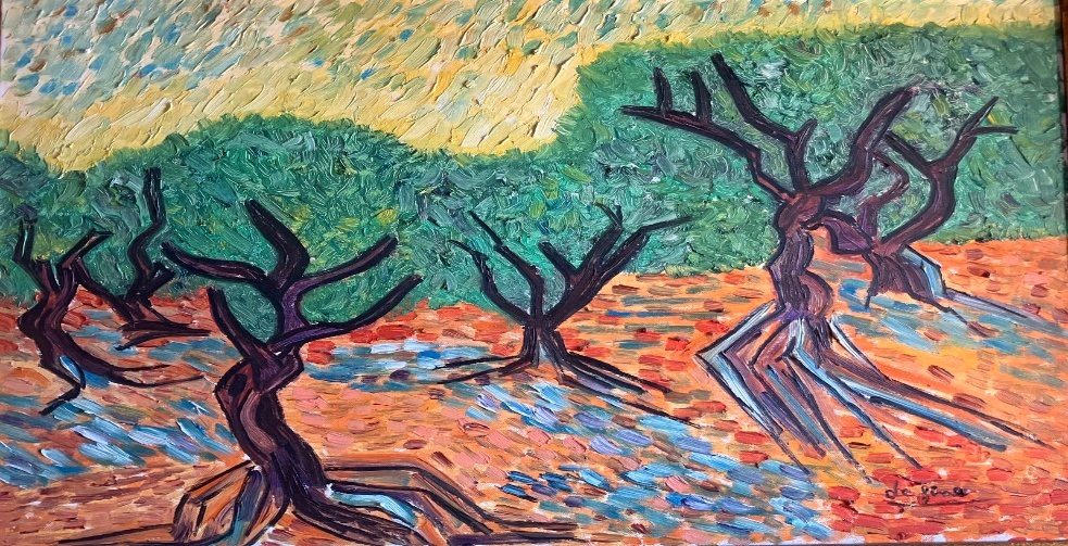 La danza degli ulivi — Giuseppe De Fine